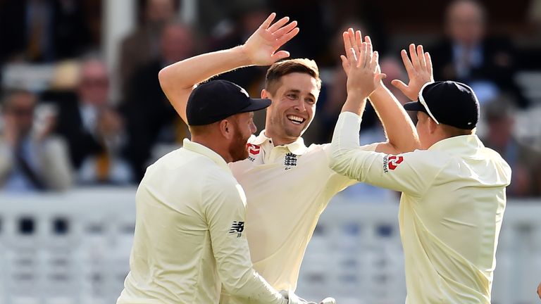 Chris Woakes impressed on his return to the England Test team
