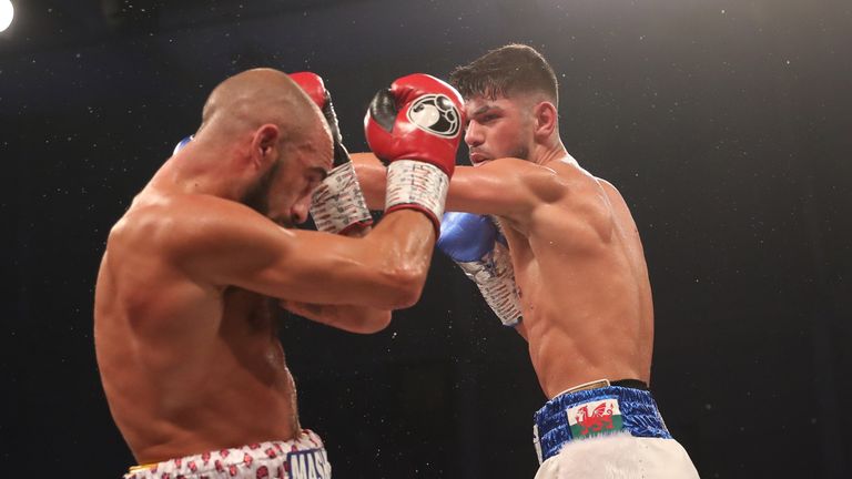 Cordina worked away with the left hand throughout