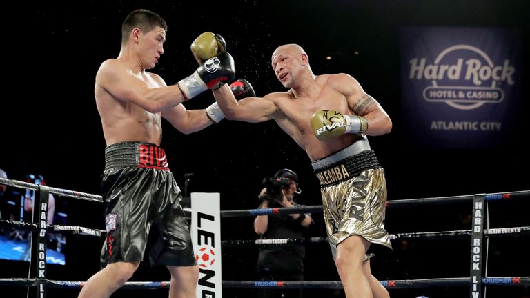Dmitry Bivol (left) has won all 14 of his professional bouts