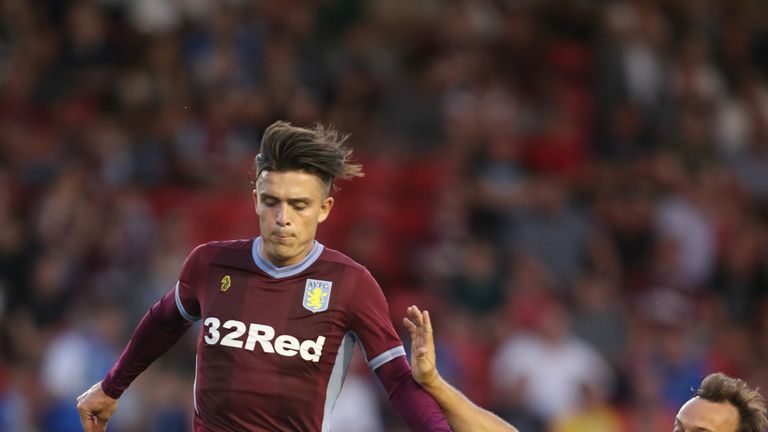 Villa's Grealish is a target of Tottenham