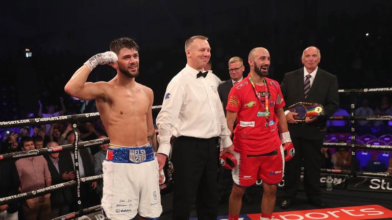 Cordina took the result on all three of the judges' scorecards