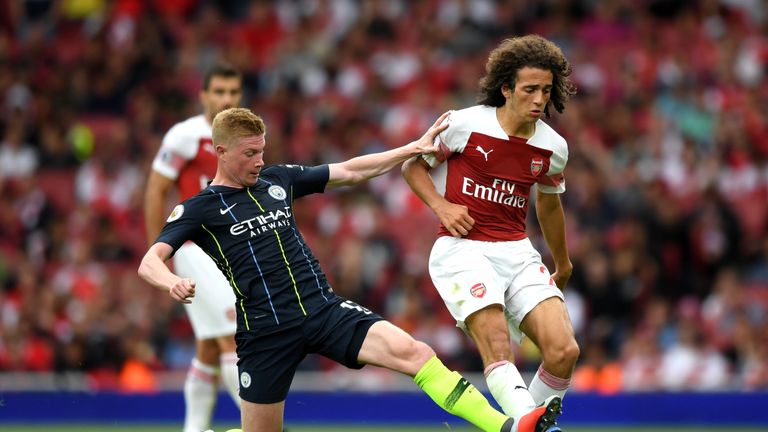 Emery is pleased with Matteo Guendouzi's progress