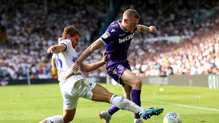 Leeds were better than Stoke in every department, says Keith Andrews