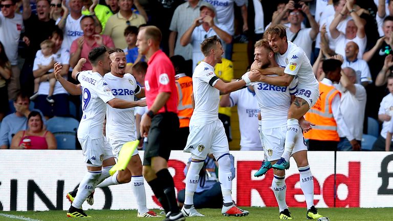 Leeds saw off Stoke 3-1 in the Championship on Sunday