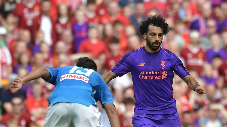 Mohamed Salah scored for Liverpool