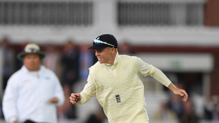 Ollie Pope ran out Cheteshwar Pujara on his Test debut
