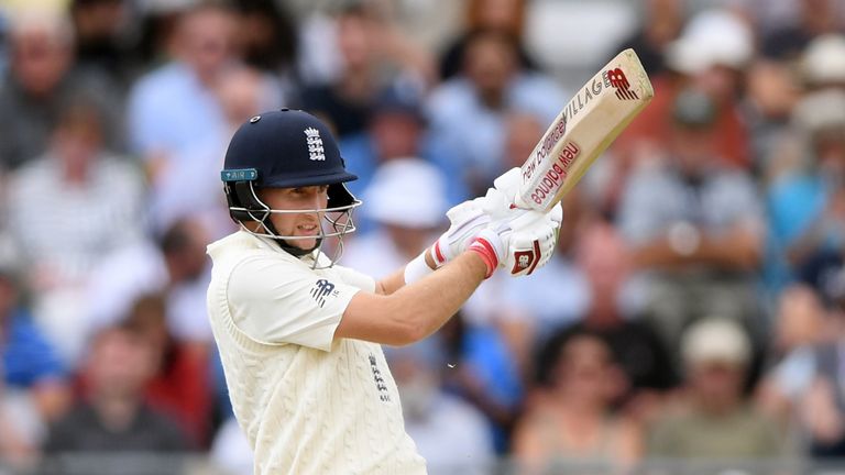 Root's half-century was his 41st in Test match cricket