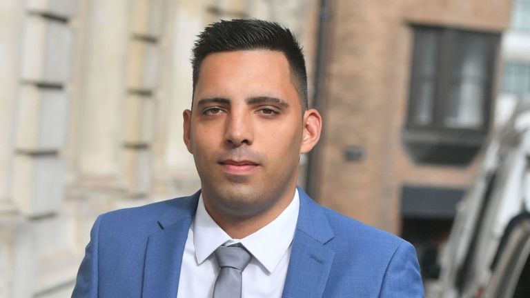 Ryan Ali is also accused of affray alongside Stokes