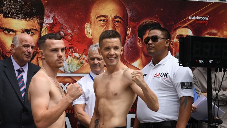 McGoldrick (L): 8st 7lbs, McDonagh: 8st 9lbs