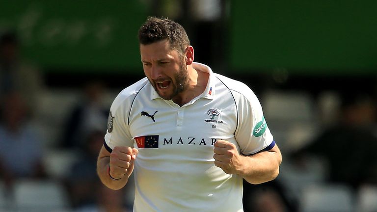 Yorkshire's Tim Bresnan