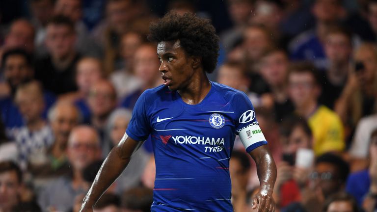 The Brazil international insists he always intended to remain with Chelsea