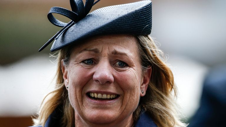 Trainer Eve Johnson Houghton