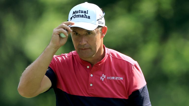 Padraig Harrington is playing in his first US Senior Open