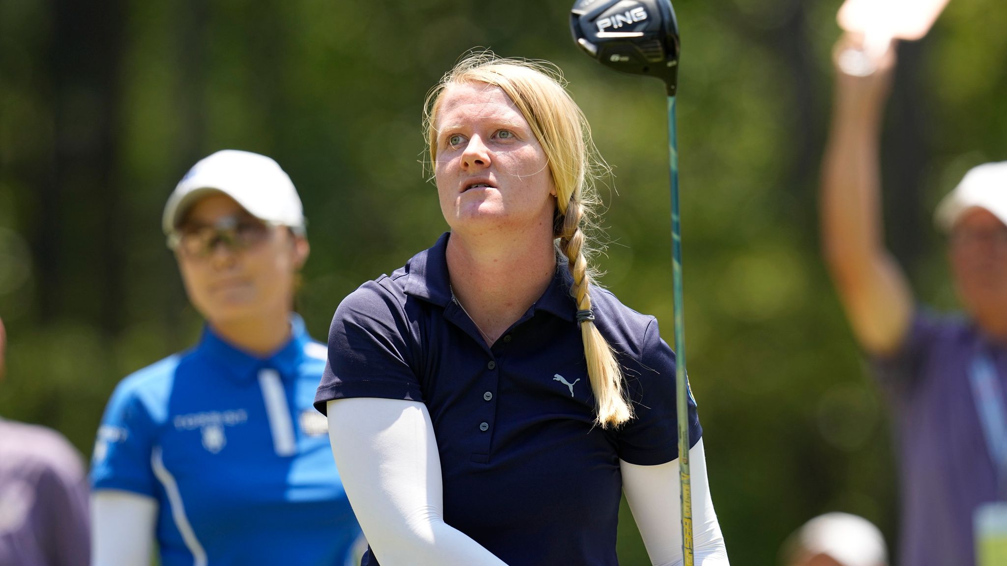 Ingrid Lindblad achieves lowest score
