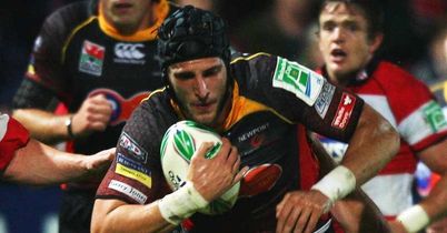 Dragons tryscorer Luke Charteris