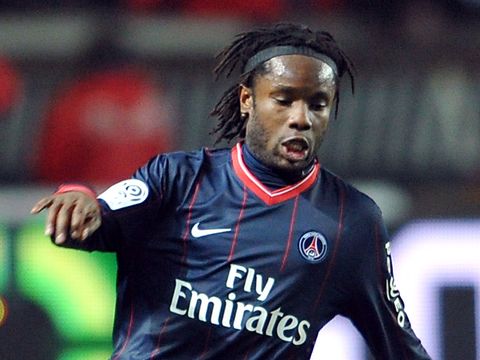 Image of Luyindula: Has been frozen out of the first-team picture