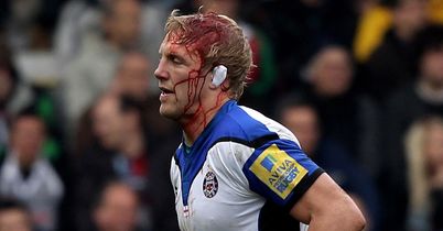 Moody: stitches to a head wound