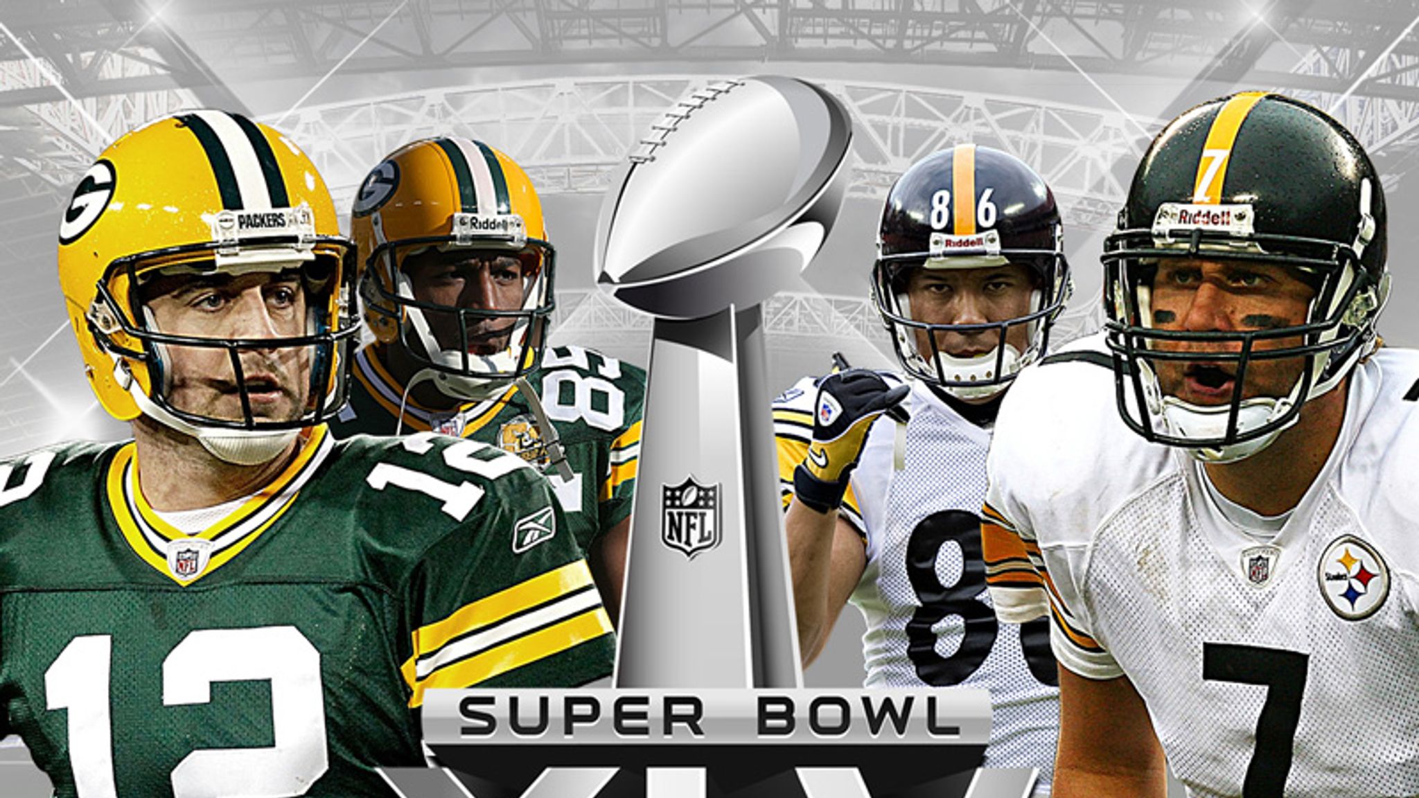 Aaron Rodgers & Troy Polamalu Super Bowl XLV Two Pack – Play