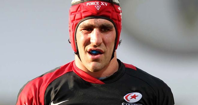 Kelly Brown: Back in action for Sarries this weekend