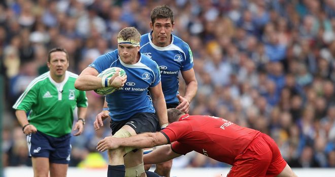 Stand-in captain Jamie Heaslip