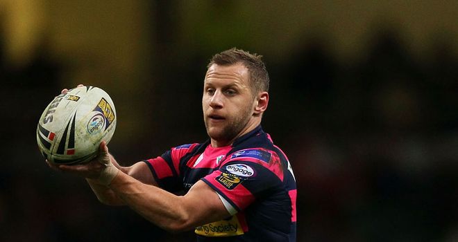 Rob Burrow: scored one of Leeds&#39; eight tries