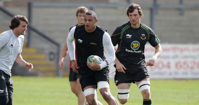 Lawes: part of impressive Northampton pack