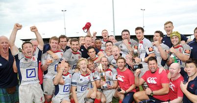 London Scottish: Won the National One title