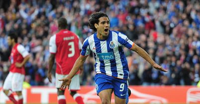 Falcao: Porto striker has scored goals for fun and has been linked with the likes of Tottenham