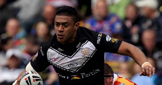 Willie Manu: two tries for Hull