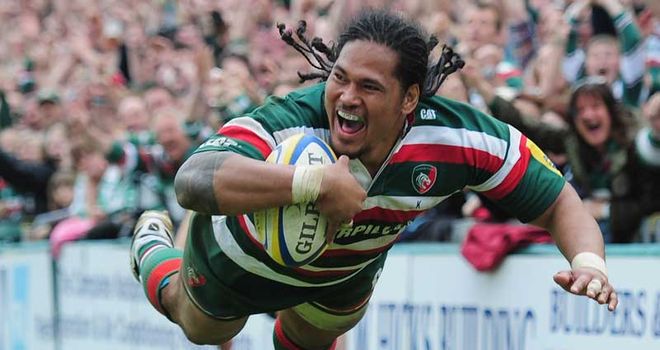 Tuilagi: crossed for his 12th try of the campaign in final minute