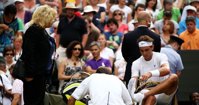 Nadal: Will practice on Tuesday