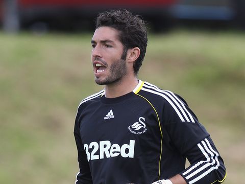 Image of Jose Moreira: Portuguese keeper made only one Swansea appearance after joining from Benfica
