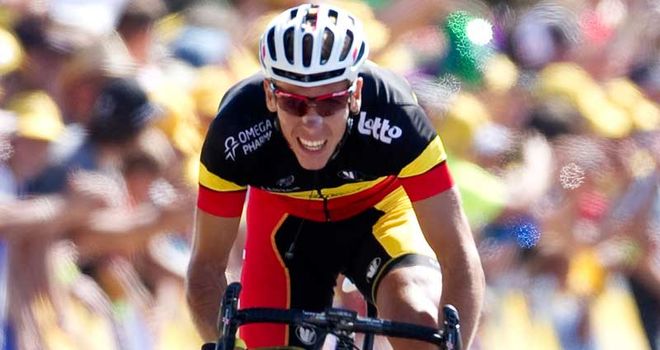 Gilbert: Racked up yet another win to become the most successful cycling in the world this year