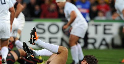 Skrela: lasted just 15 minutes of France's victory over Pool A rivals Japan