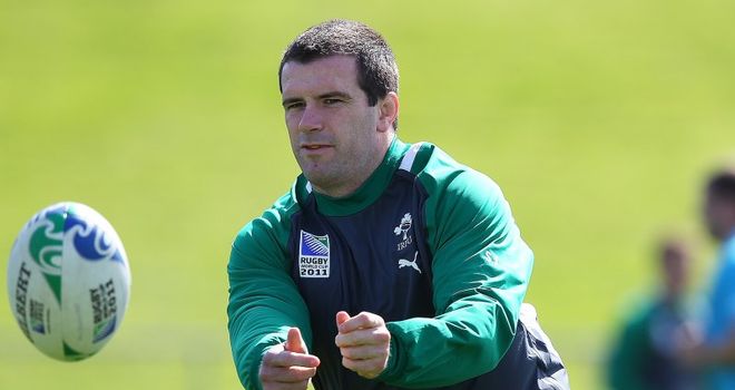 Shane Jennings: Captains Leinster in Italy