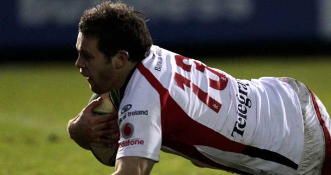 Darren Cave: Ruled out of action for Ulster
