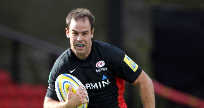 Hodgson: ran the show as Saracens notched a half-century