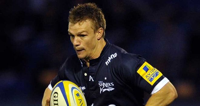 At scrum-half: Dwayne Peel