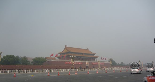 Organisers have put measures in place to improve Beijing's air quality