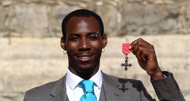 Idowu: Awarded an MBE for services to athletics
