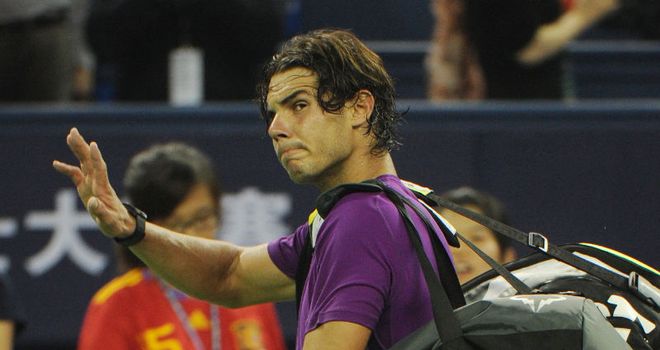 Rafael Nadal: Dumped out of Shanghai Masters by Florian Mayer