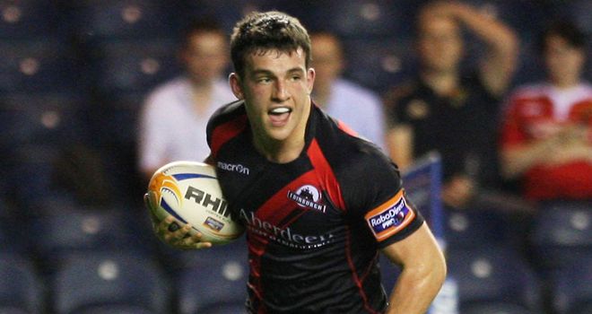 Tim Visser: three tries for Edinburgh