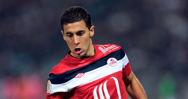 Hazard played for Lille in Ligue 1 before joining Chelsea in 2012