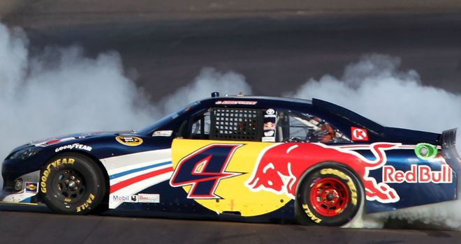 Kasey Kahne: Celebrates his first win since 2009