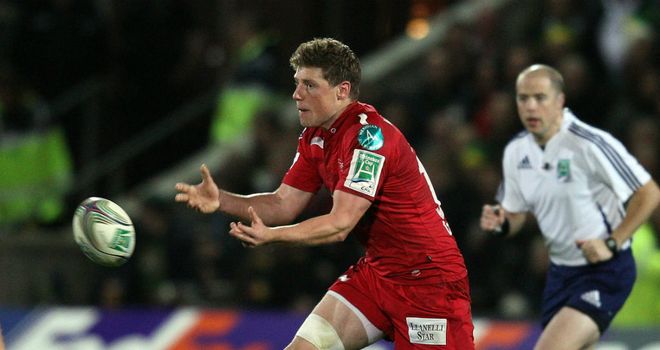 Rhys Priestland: Try and four conversions