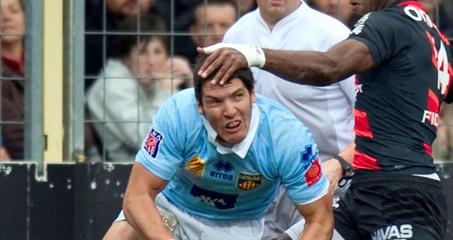 James Hook: scored all Perpignan&#39;s points