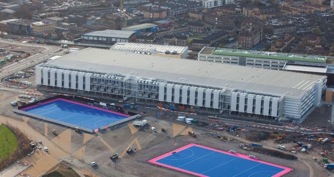 Riverbank Arena: Set to be used for the first timei n test event