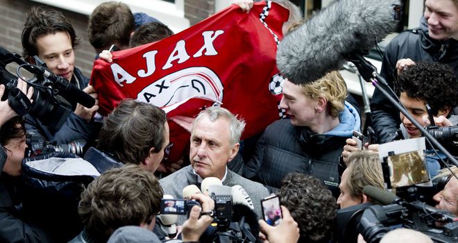 Johan Cruyff: At the centre of the Ajax control saga