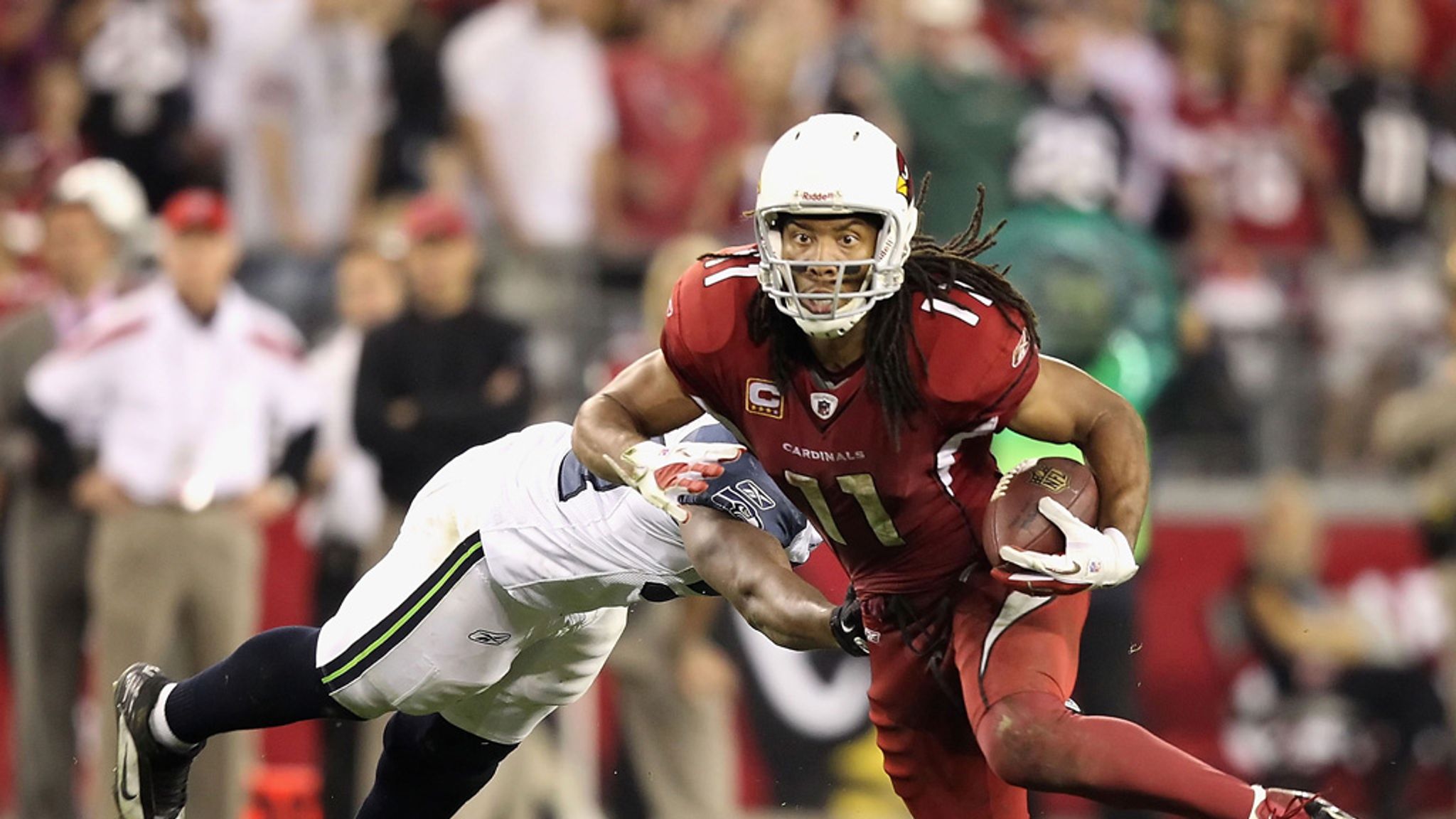 1/28 Arizona Cardinals news: Larry Fitzgerald scores in the Pro