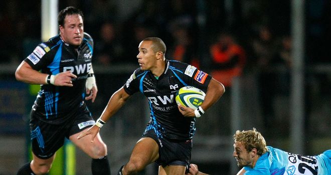 Eli Walker: Scored decisive try for the Ospreys in the 63rd minute